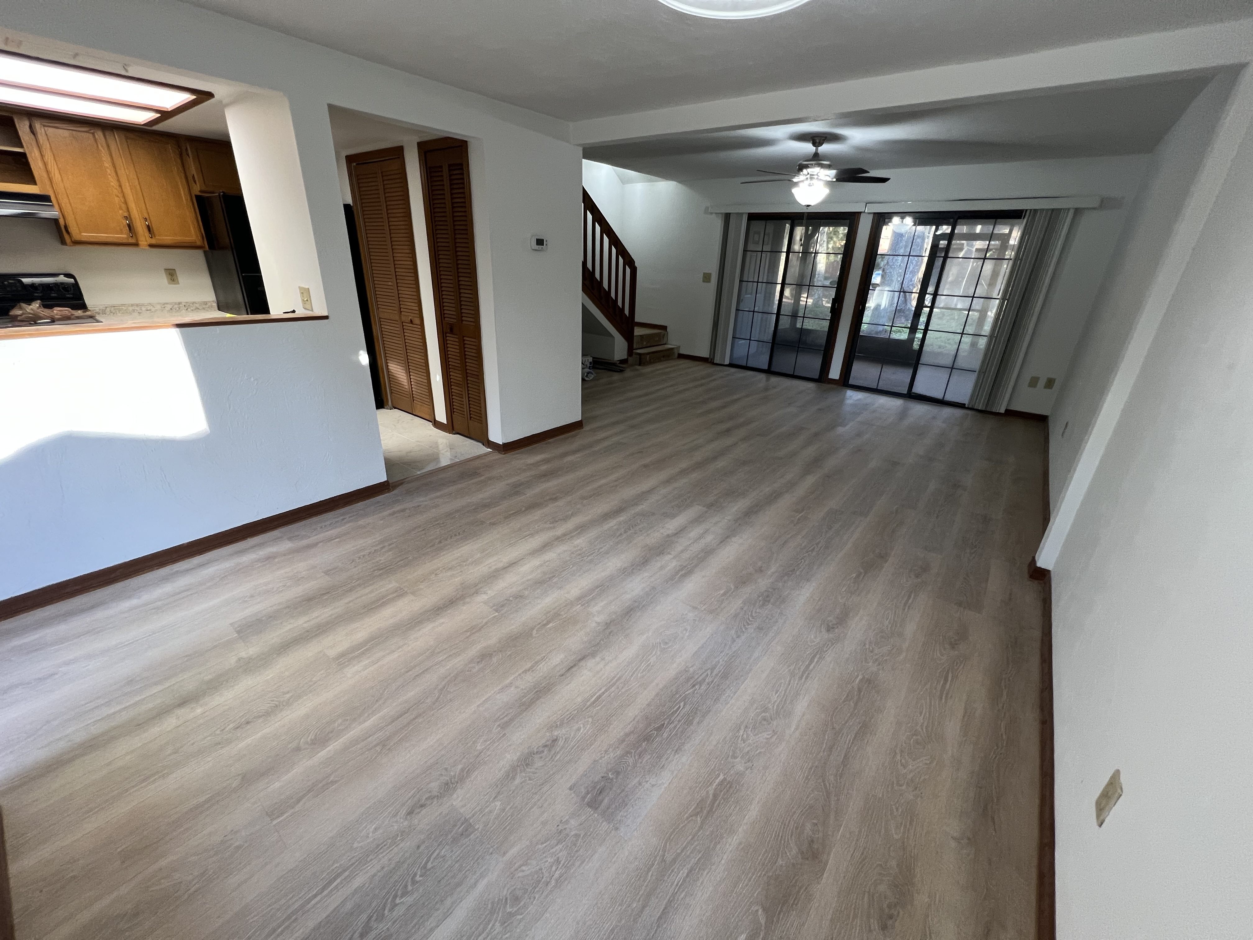 Gainesville Condo LVP Installation - North Florida interior finishing project